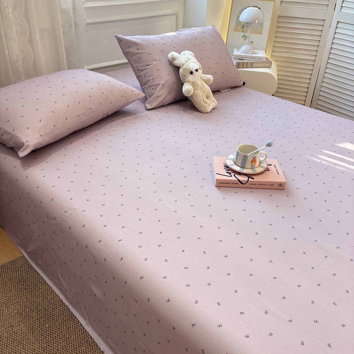 91家纺网 家纺一手货源 找家纺 （总）居眠 2025新款A类全棉磨毛印花床单