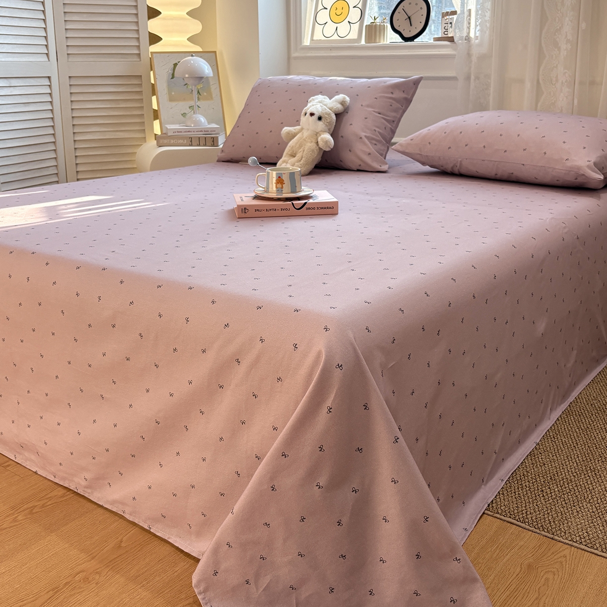 91家纺网 家纺一手货源 找家纺 （总）居眠 2025新款A类全棉磨毛印花床单