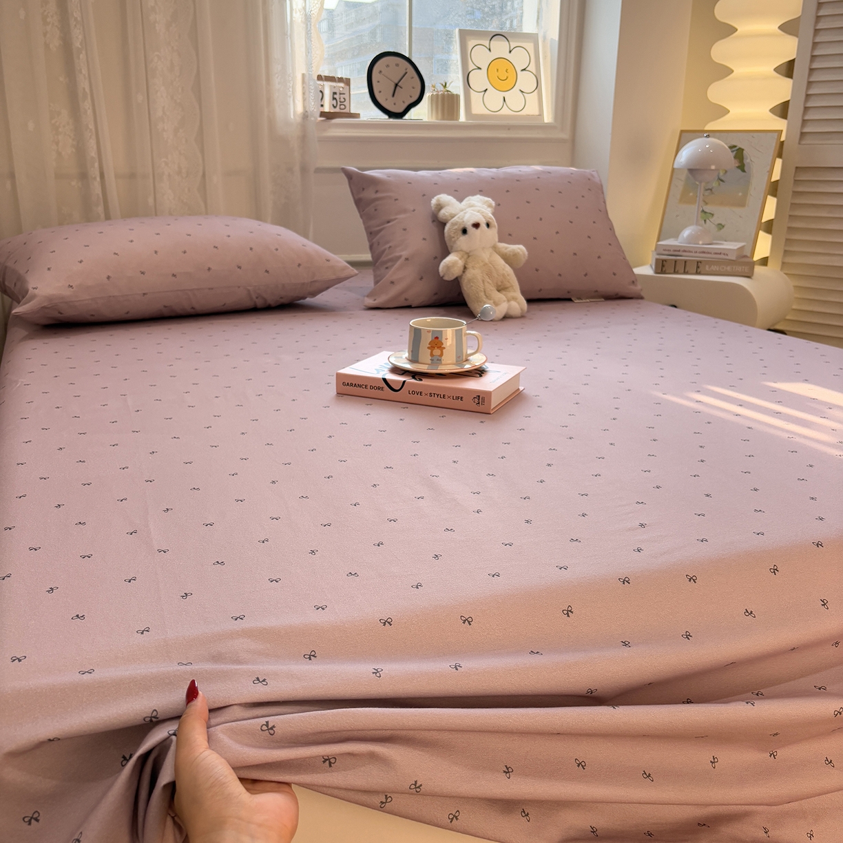 91家纺网 家纺一手货源 找家纺 （总）居眠 2025新款A类全棉磨毛印花床单