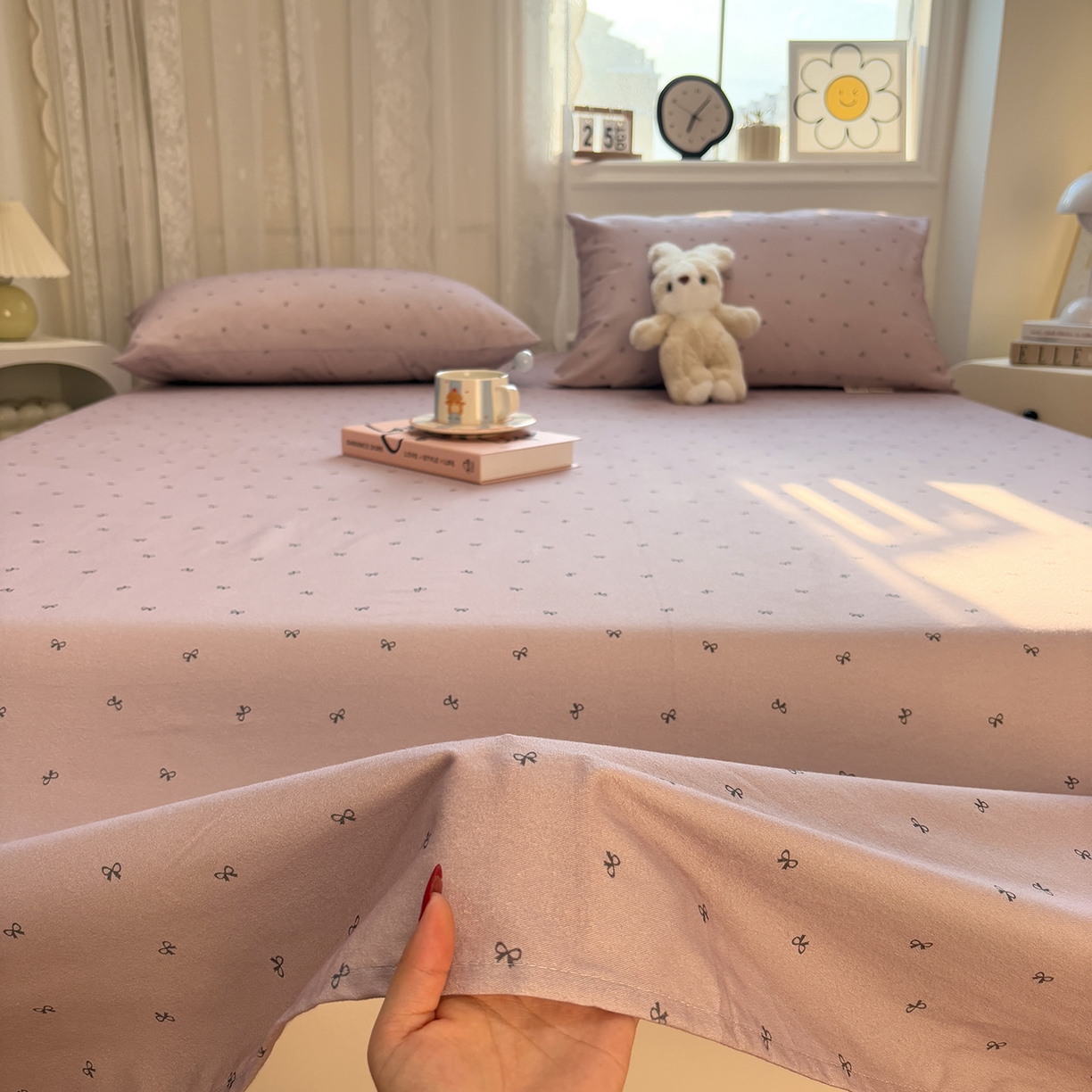 91家纺网 家纺一手货源 找家纺 （总）居眠 2025新款A类全棉磨毛印花床单