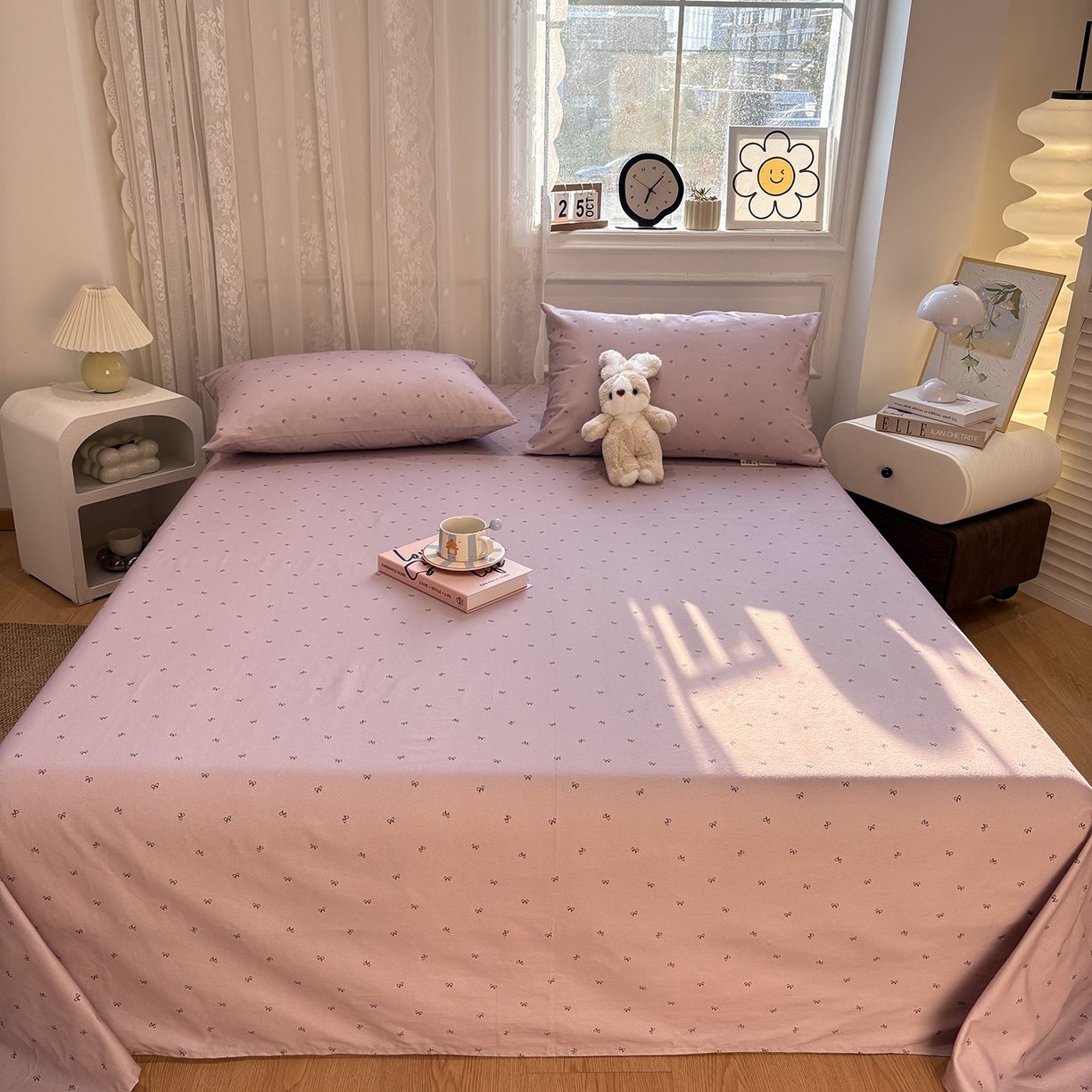 91家纺网 家纺一手货源 找家纺 （总）居眠 2025新款A类全棉磨毛印花床单