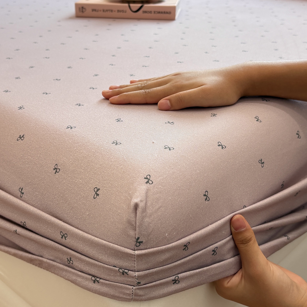 91家纺网 家纺一手货源 找家纺 （总）居眠 2025新款A类全棉磨毛印花床笠