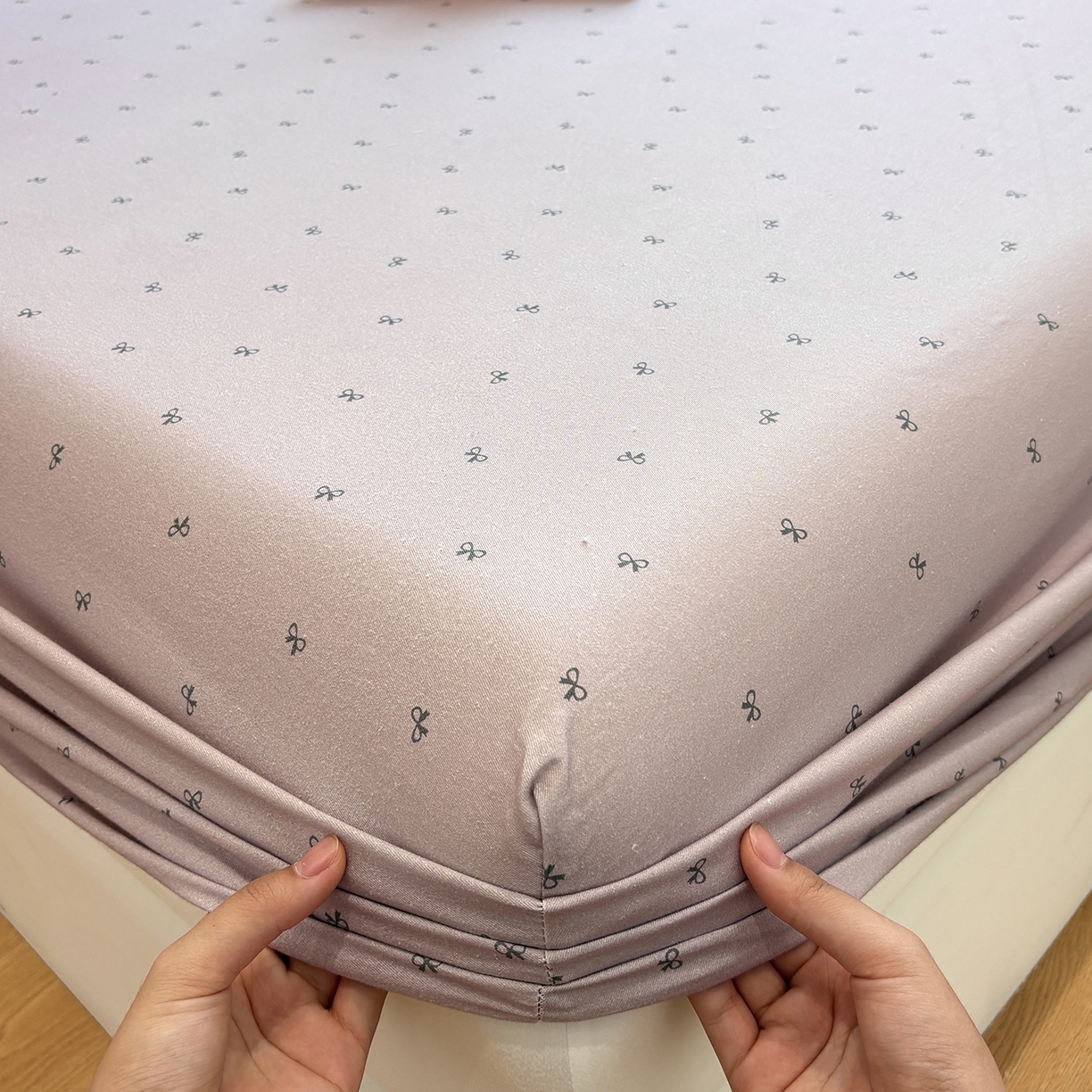 91家纺网 家纺一手货源 找家纺 （总）居眠 2025新款A类全棉磨毛印花床笠