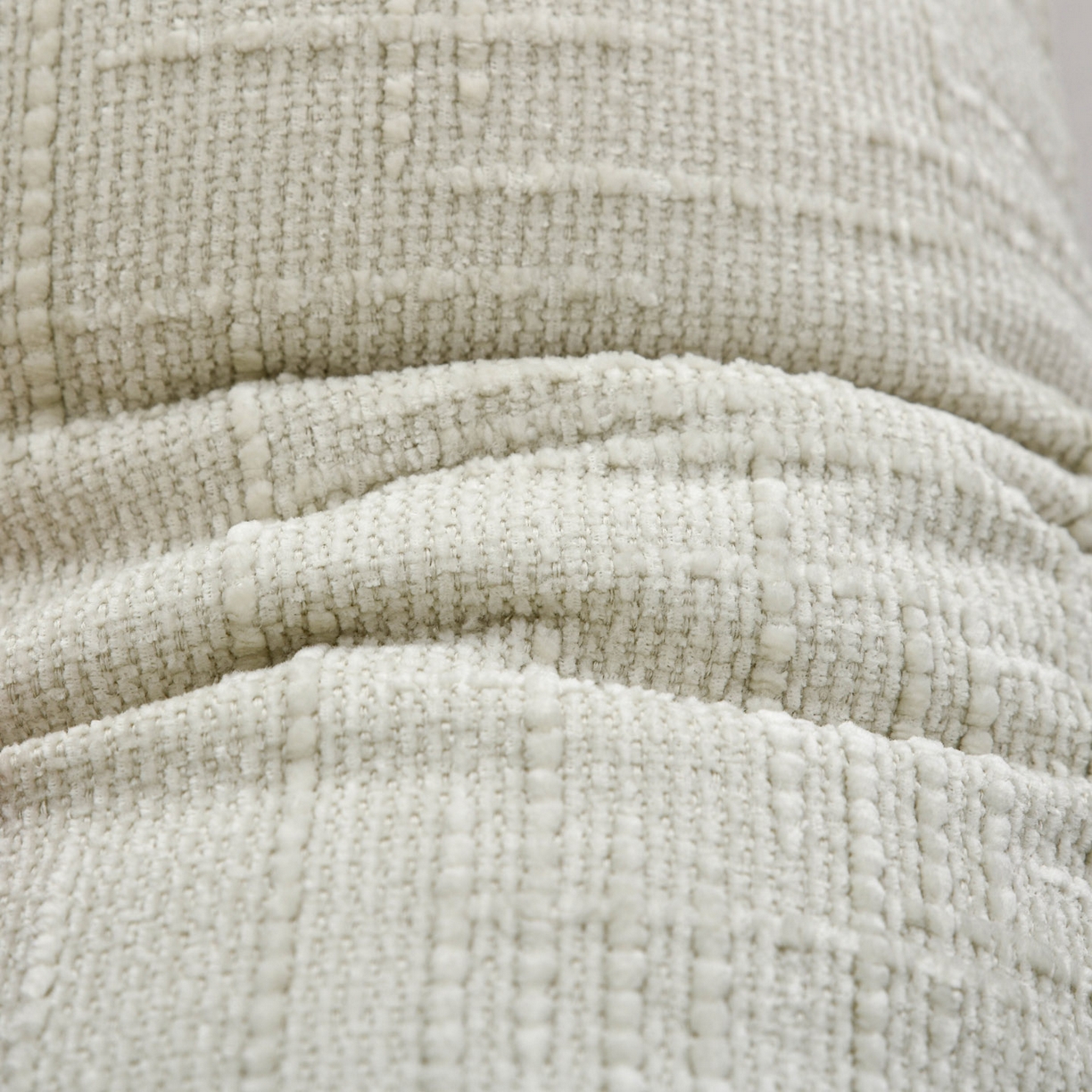 91家纺网 家纺一手货源 找家纺 美达人 2025新款肌理麻三角靠背靠垫 肌理麻-香草白-三角