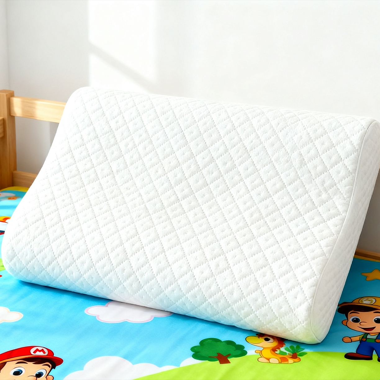 91家纺网 家纺一手货源 找家纺 （总）安力森/诚臻酒店用品 2025新款记忆棉护颈枕｜从儿童到成人 全年龄段颈椎呵护