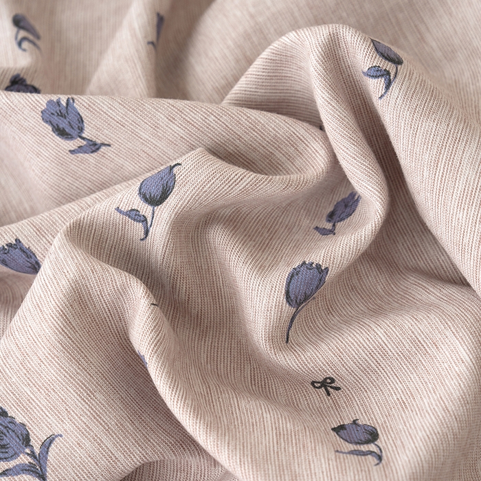 91家纺网 家纺一手货源 找家纺 竹合家纺 2025秋冬新款加厚磨毛色织暖绒系列针织四件套高克重 玫瑰花语