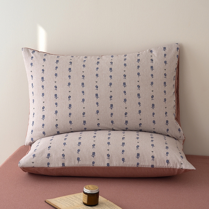 91家纺网 家纺一手货源 找家纺 竹合家纺 2025秋冬新款加厚磨毛色织暖绒系列针织四件套高克重 玫瑰花语