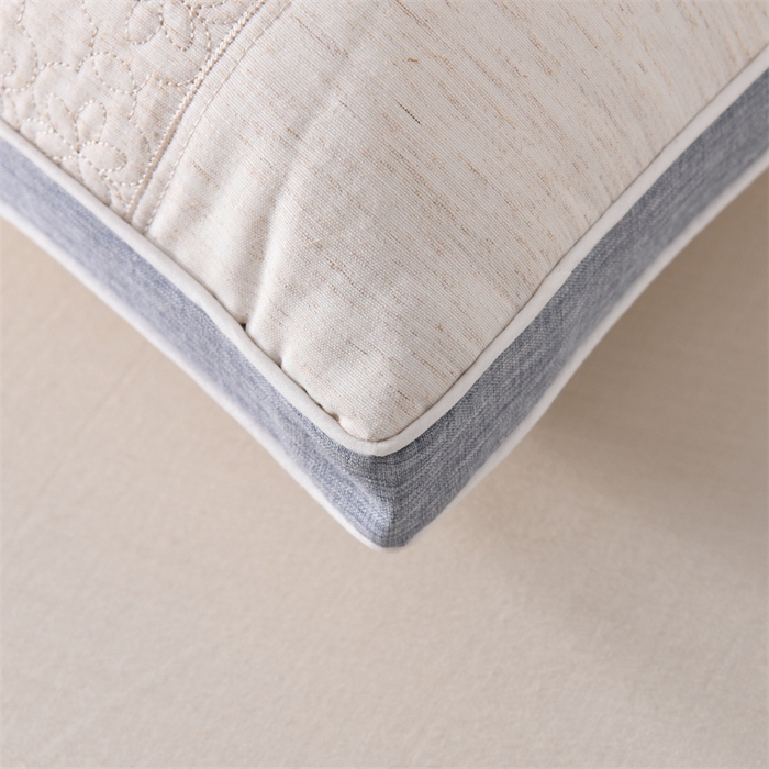 91家纺网 家纺一手货源 找家纺 （总）仁宇枕业 2025新款新品 棉麻羽丝绒舒适定型枕头枕芯