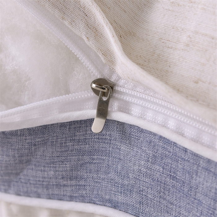 91家纺网 家纺一手货源 找家纺 （总）仁宇枕业 2025新款新品棉麻羽丝绒舒适定型枕头枕芯 棉麻舒适枕