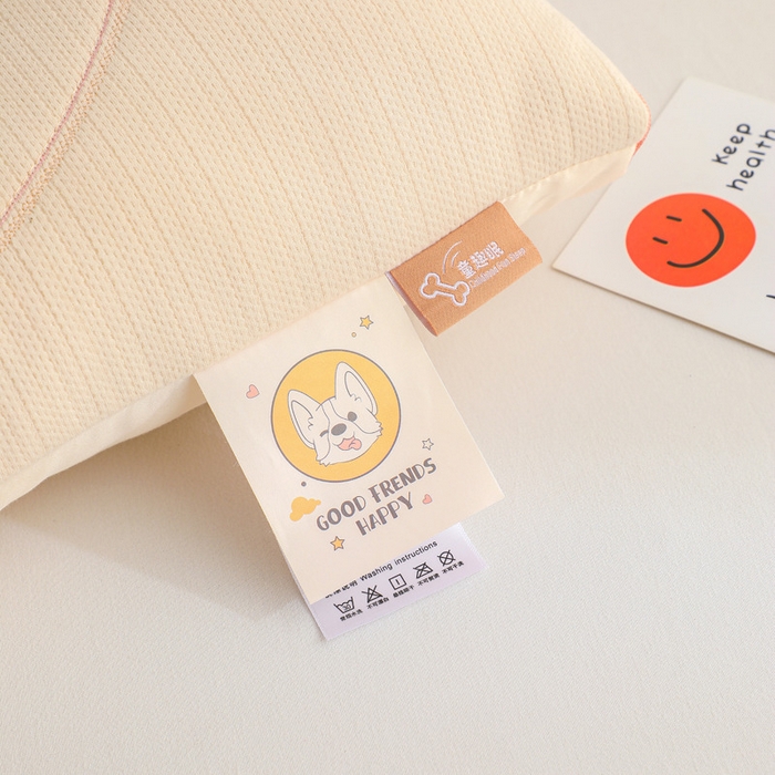 91家纺网 家纺一手货源 找家纺 （总）仁宇枕业 2025新款新品针织棉童趣猪宝宝枕头枕芯