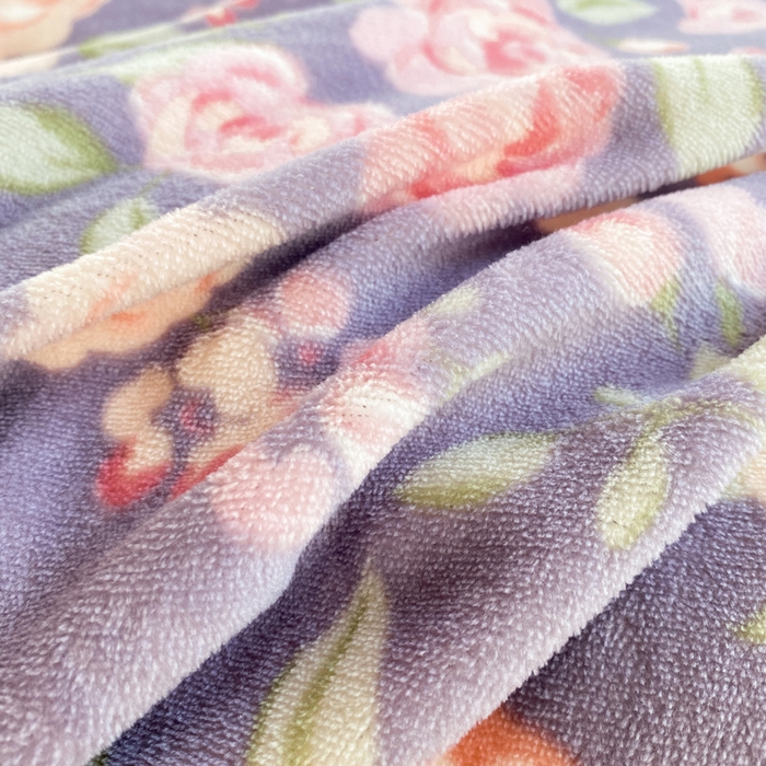 91家纺网 家纺一手货源 找家纺 云木里 2025新款热卖大宽花边牛奶绒床盖款四件套 花里梦