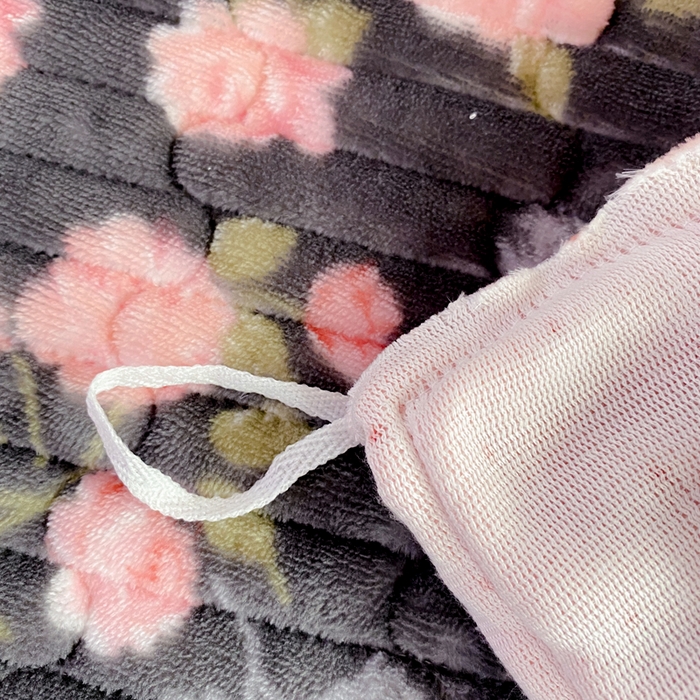 91家纺网 家纺一手货源 找家纺 云木里 2025新款热卖大宽花边牛奶绒床盖款四件套 幽香