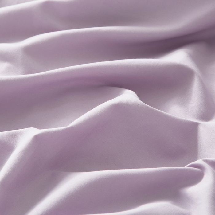 91家纺网 家纺一手货源 找家纺 沐白家居 2025新款全棉高支高密纯色轻磨毛三四件套 风信紫