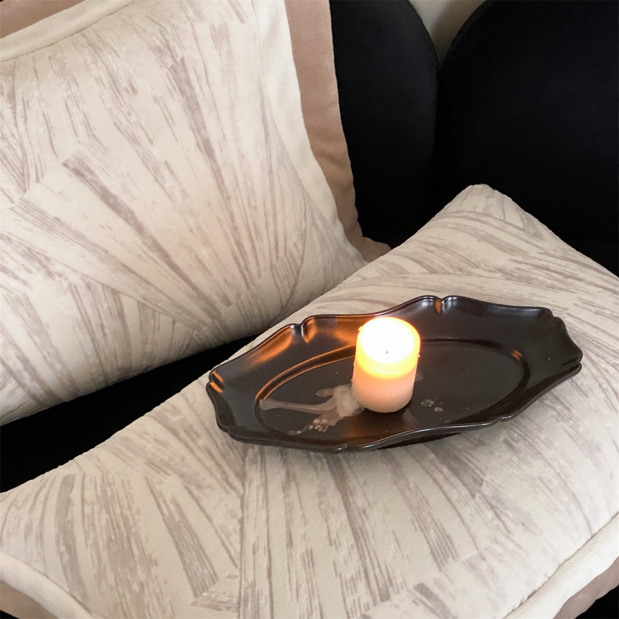 91家纺网 家纺一手货源 找家纺 馨蕊 2025新款意大利进口雕花绒拼角工艺秋冬轻奢煦暖绒系列-绒慕笙 会员-10【券后控价268/288】 绒慕笙-可可棕