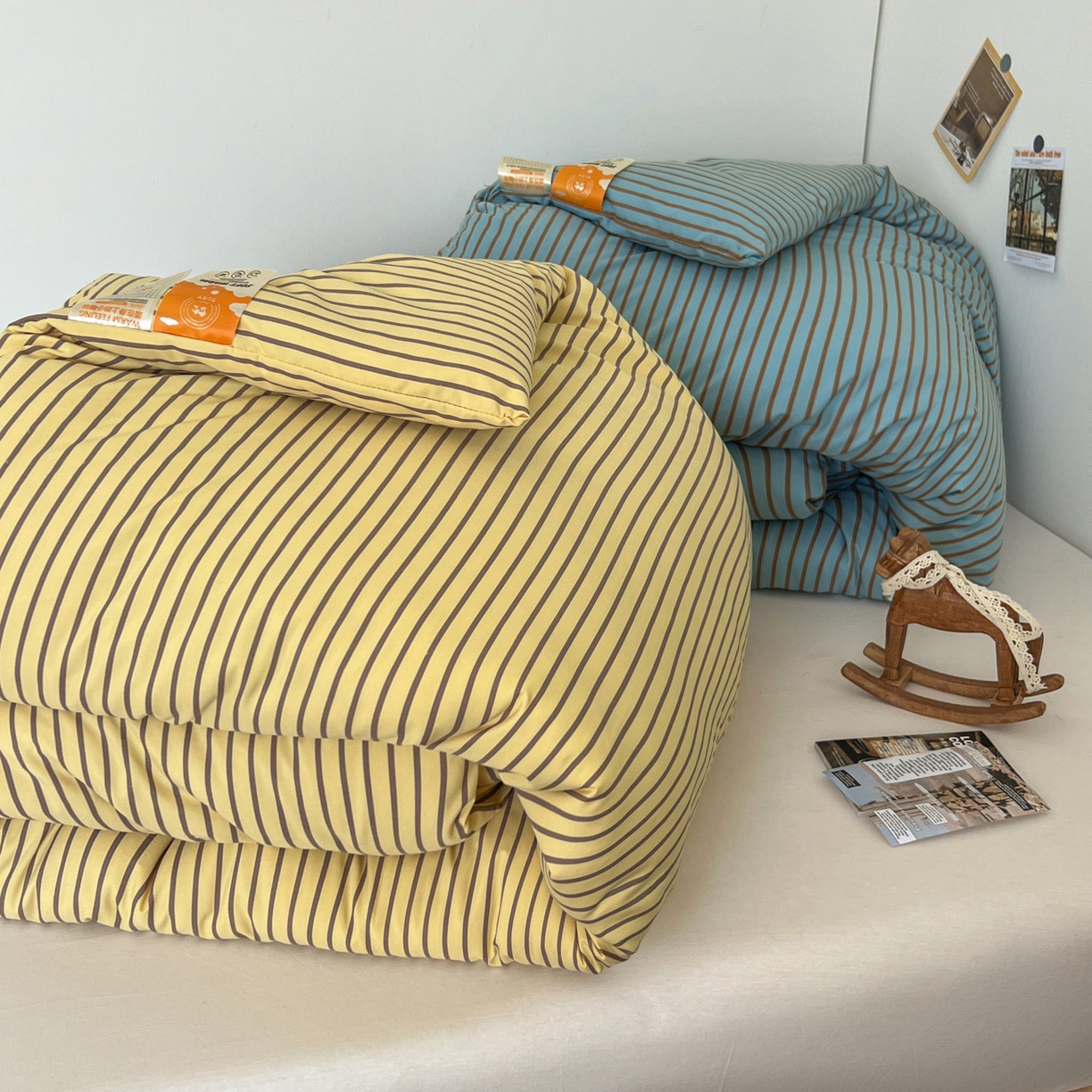 91家纺网 家纺一手货源 找家纺 暖芯优选 2025新款水洗棉冬被被子被芯 组合图