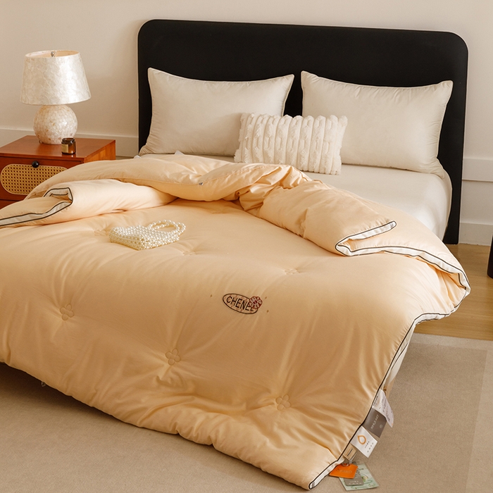 91家纺网 家纺一手货源 找家纺 （总）米洛贝伊 2025新款艾绒暖芯被大豆被被子被芯冬被