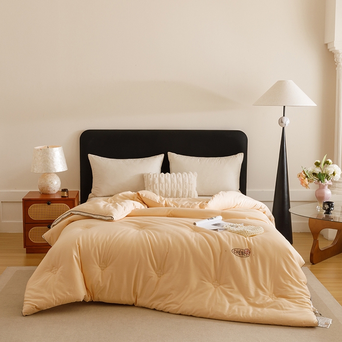 91家纺网 家纺一手货源 找家纺 （总）米洛贝伊 2025新款艾绒暖芯被大豆被被子被芯冬被