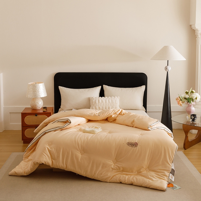 91家纺网 家纺一手货源 找家纺 （总）米洛贝伊 2025新款艾绒暖芯被大豆被被子被芯冬被