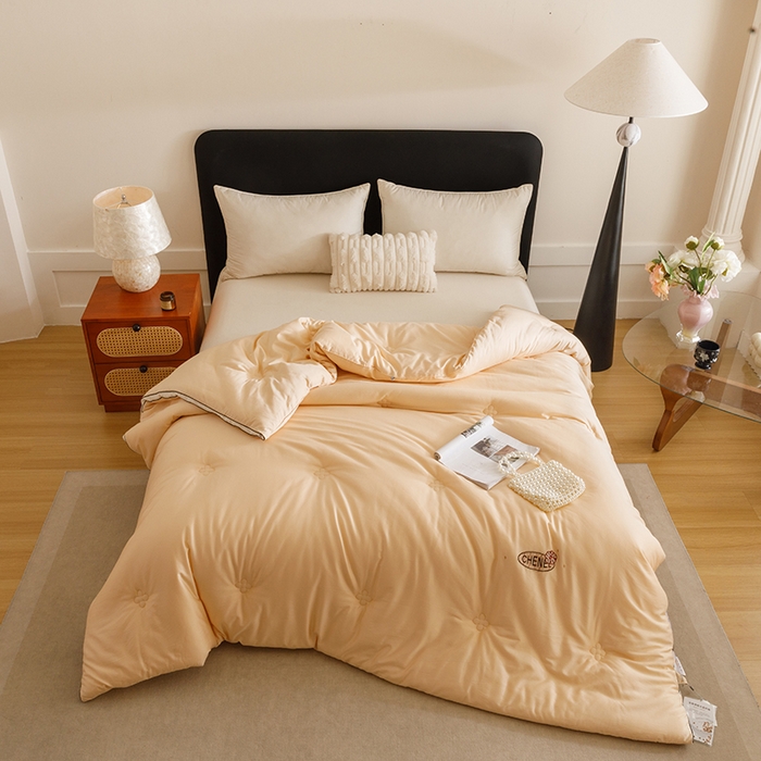 91家纺网 家纺一手货源 找家纺 （总）米洛贝伊 2025新款艾绒暖芯被大豆被被子被芯冬被