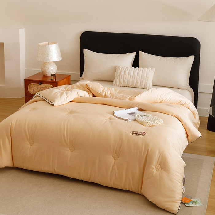 91家纺网 家纺一手货源 找家纺 （总）米洛贝伊 2025新款艾绒暖芯被大豆被被子被芯冬被