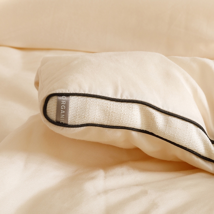 91家纺网 家纺一手货源 找家纺 米洛贝伊 2025新款艾绒暖芯被大豆被被子被芯冬被 奶杏色