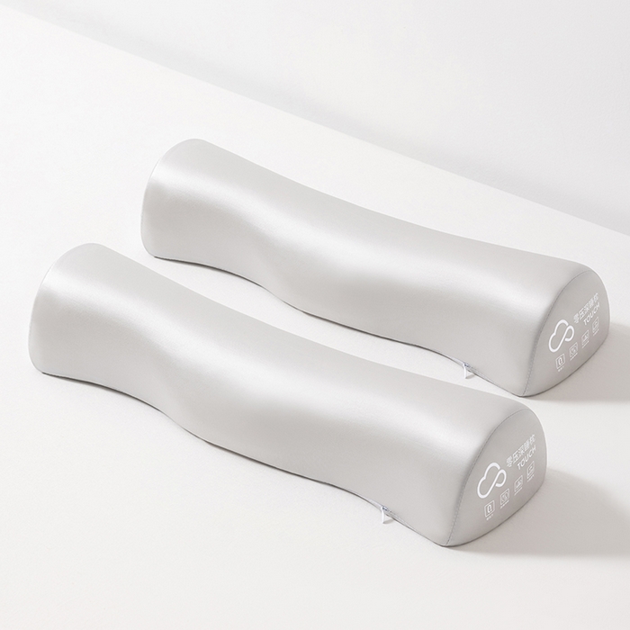 91家纺网 家纺一手货源 找家纺 （总）小米枕芯 2025新款深睡零压记忆棉枕护颈牵引枕枕头枕芯三色