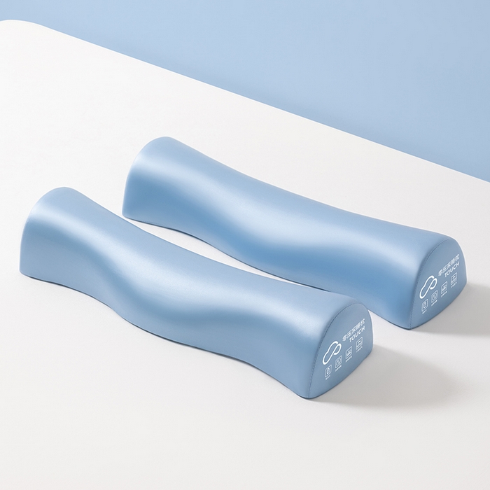 小米枕芯 2025新款深睡零压记忆棉枕护颈牵引枕枕头枕芯三色 蓝色