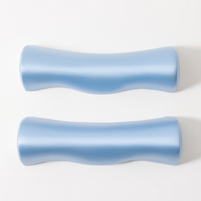 91家纺网 家纺一手货源 找家纺 小米枕芯 2025新款深睡零压记忆棉枕护颈牵引枕枕头枕芯三色 蓝色