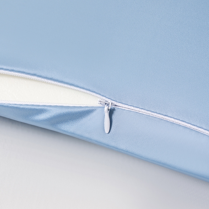 91家纺网 家纺一手货源 找家纺 小米枕芯 2025新款深睡零压记忆棉枕护颈牵引枕枕头枕芯三色 蓝色