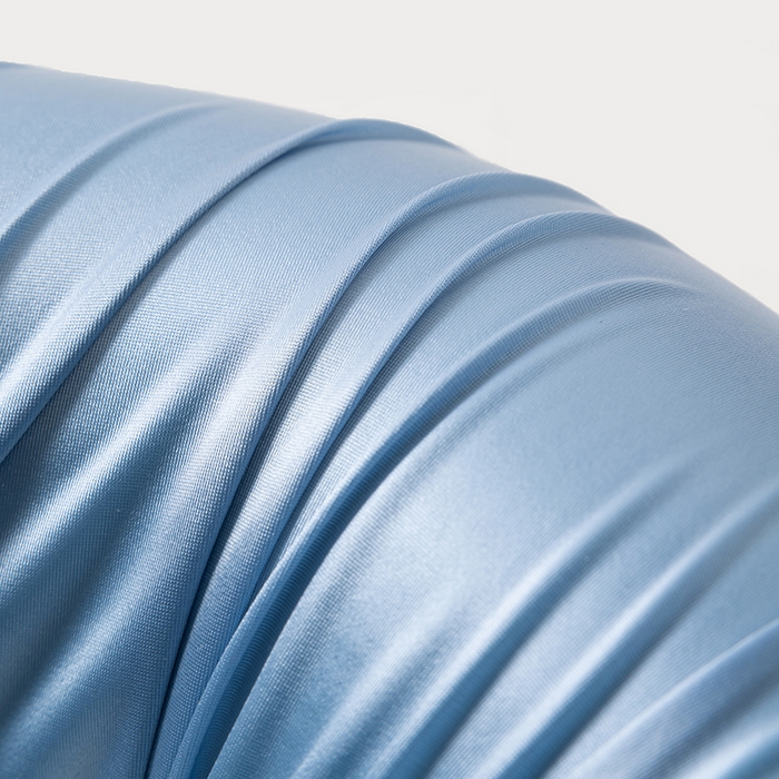 91家纺网 家纺一手货源 找家纺 小米枕芯 2025新款深睡零压记忆棉枕护颈牵引枕枕头枕芯三色 蓝色