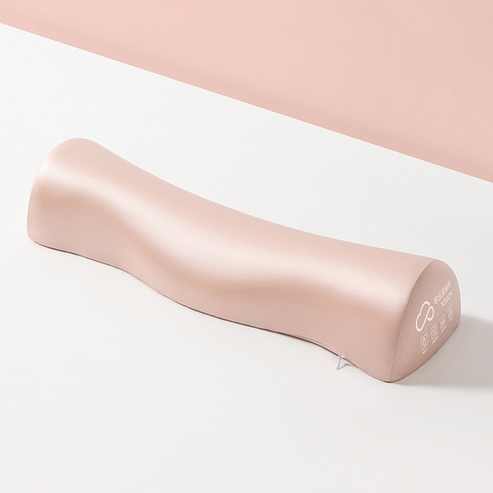 91家纺网 家纺一手货源 找家纺 小米枕芯 2025新款深睡零压记忆棉枕护颈牵引枕枕头枕芯三色 粉色