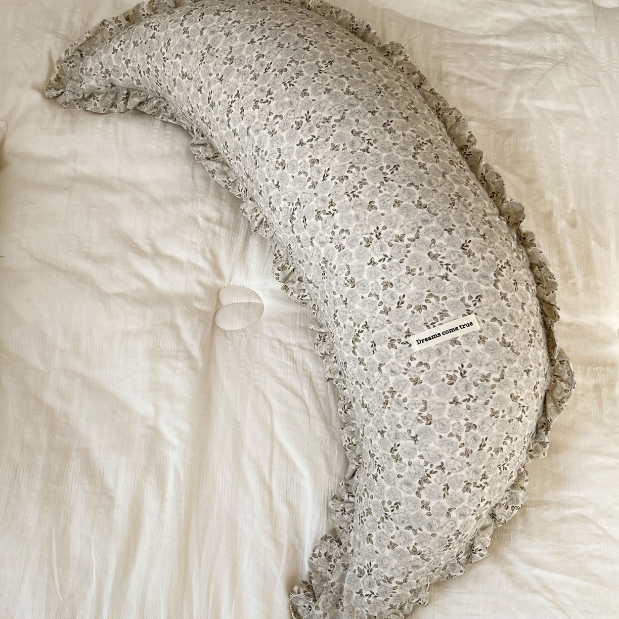 91家纺网 家纺一手货源 找家纺 亦帆枕芯 2025新款棉麻月牙抱枕宝宝安抚枕可拆洗床头靠垫孕妇枕夹腿抱枕25x80cm 004号棉麻月牙抱枕