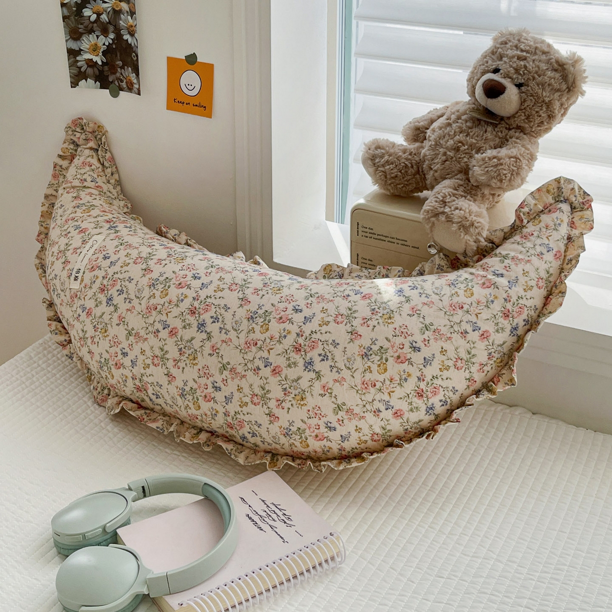 91家纺网 家纺一手货源 找家纺 亦帆枕芯 2025新款棉麻月牙抱枕宝宝安抚枕可拆洗床头靠垫孕妇枕夹腿抱枕25x80cm 014号棉麻月牙抱枕