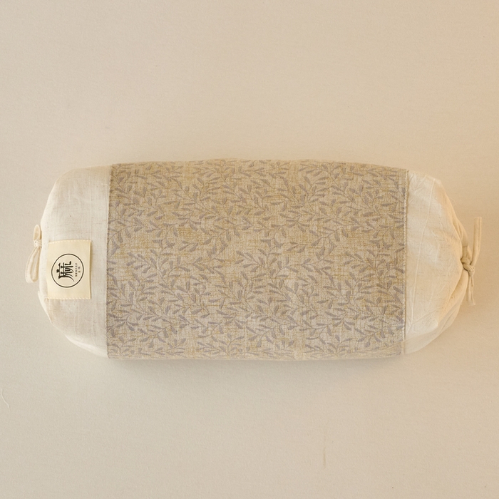 明星枕业 2025新款棉麻荞麦枕头护颈椎助睡眠成人荞麦壳枕芯护颈枕不塌陷单人 金银花-咖