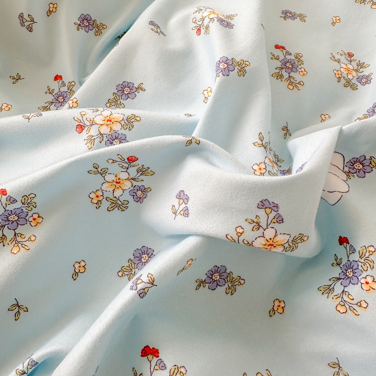 91家纺网 家纺一手货源 找家纺  简冠家纺 2025直播爆款北欧风亲肤植物羊绒磨毛四件套 嘟嘟宝贝