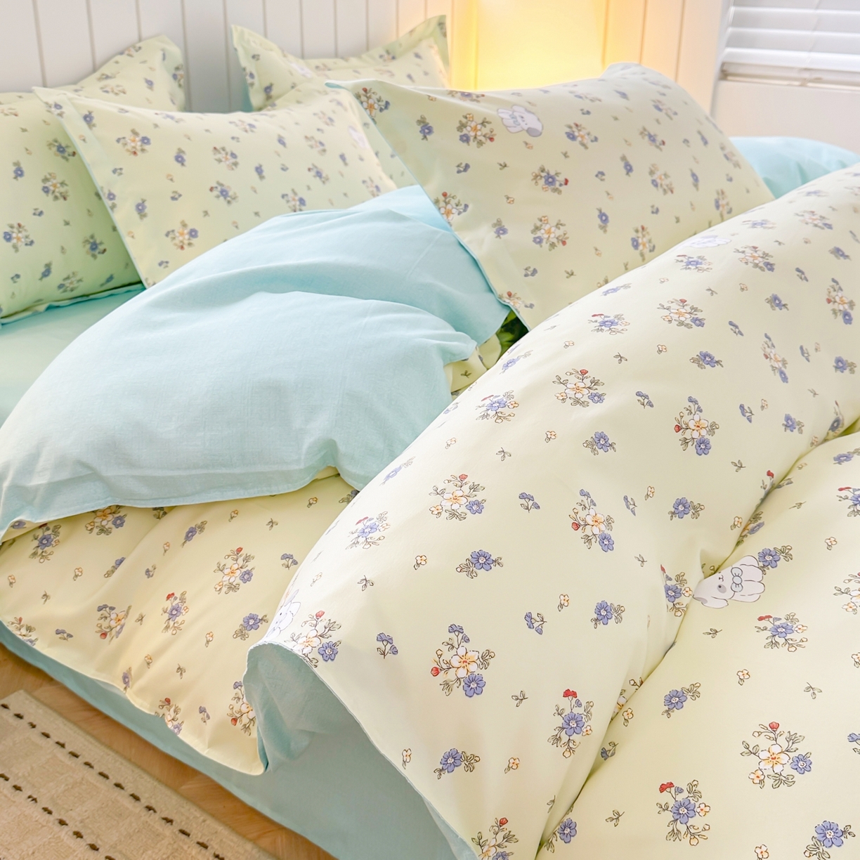 91家纺网 家纺一手货源 找家纺 （总）简冠家纺 2025新款植物羊绒磨毛四件套