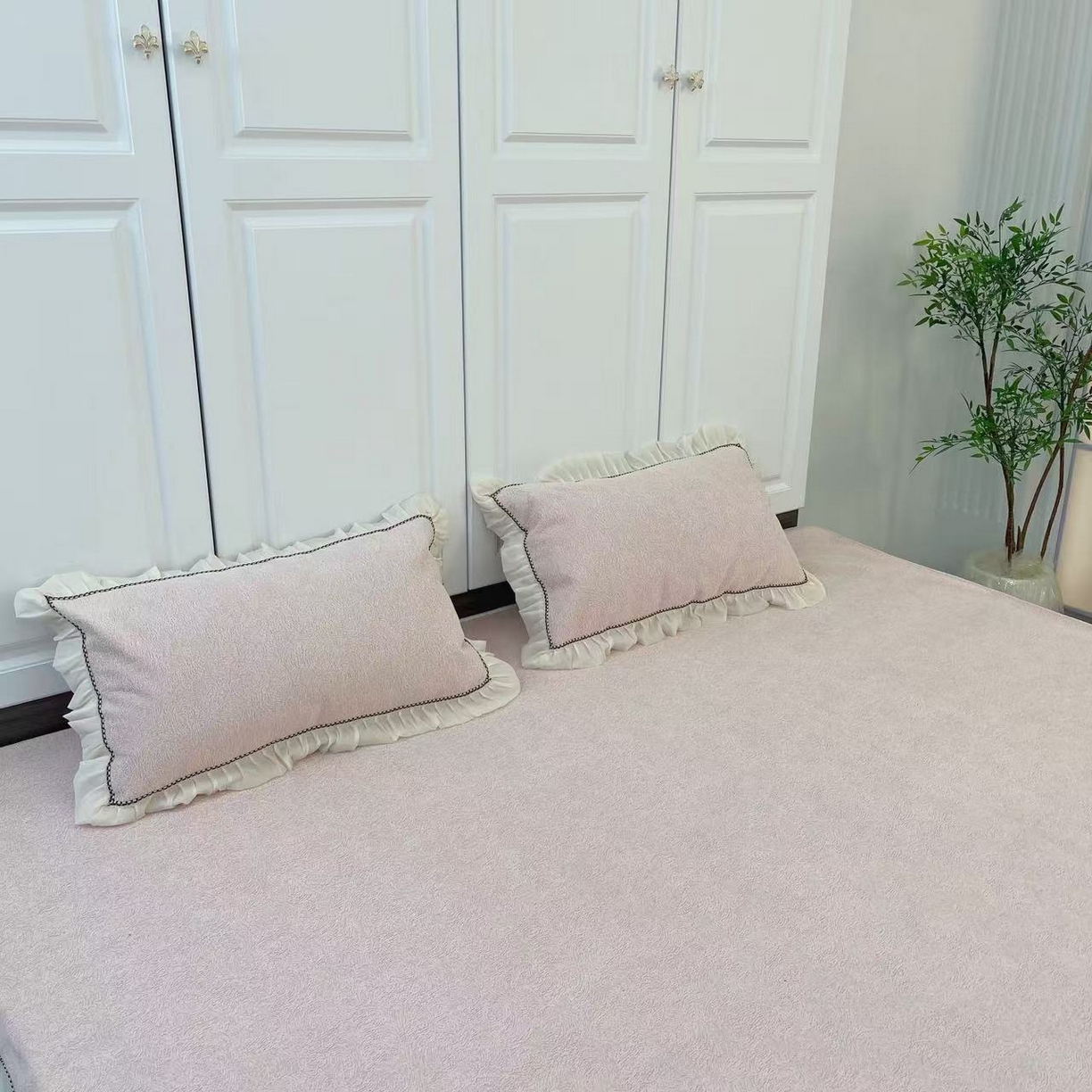 91家纺网 家纺一手货源 找家纺 （总）暖木杨 2025新款（云朵之梦专拍枕套一对）40*70