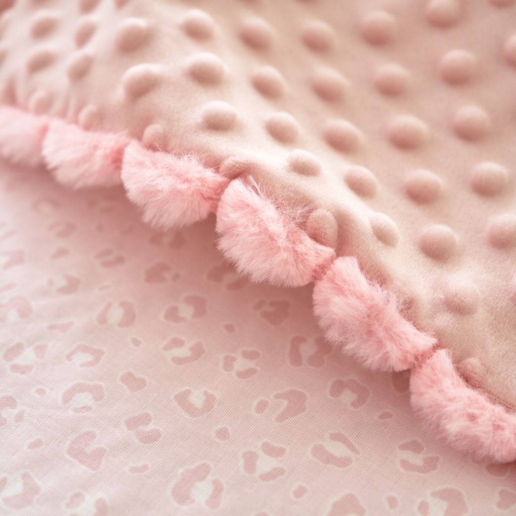 91家纺网 家纺一手货源 找家纺 （总）洋铭区（原狠狠爱） 2025新款秋冬毛绒球双层纱+豆豆绒四件套系列