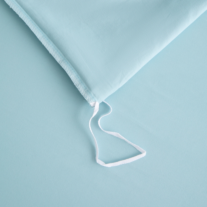 91家纺网 家纺一手货源 找家纺 寝柔家纺 2025新款60S全棉磨毛纯色纯棉长绒棉被套单双人床 水波兰