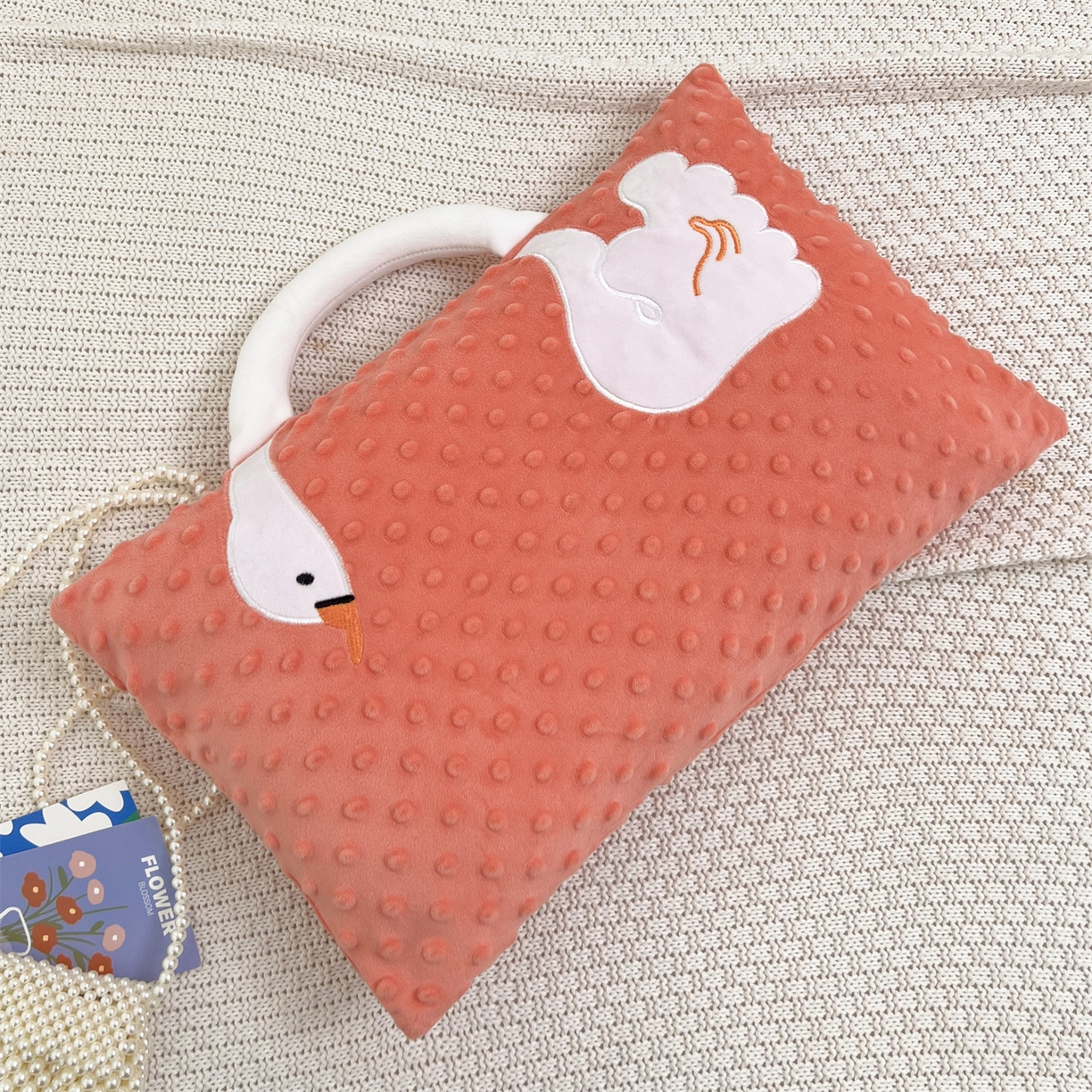 91家纺网 家纺一手货源 找家纺 （总）卓昌枕芯 2025新款豆豆绒宝宝安抚枕卡通枕枕头枕芯