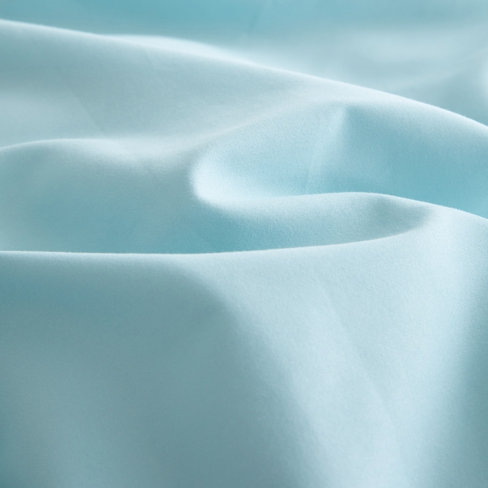 91家纺网 家纺一手货源 找家纺 寝柔家纺 2025新款60支全棉贡缎纯色纯棉床单素色 水波兰