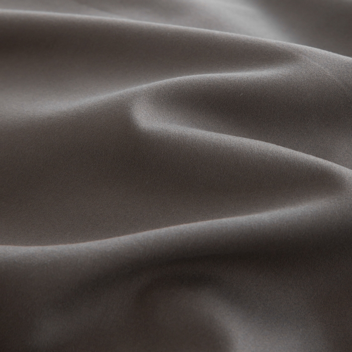 91家纺网 家纺一手货源 找家纺 寝柔家纺 2025新款60支全棉贡缎纯色纯棉床单素色 碳木灰