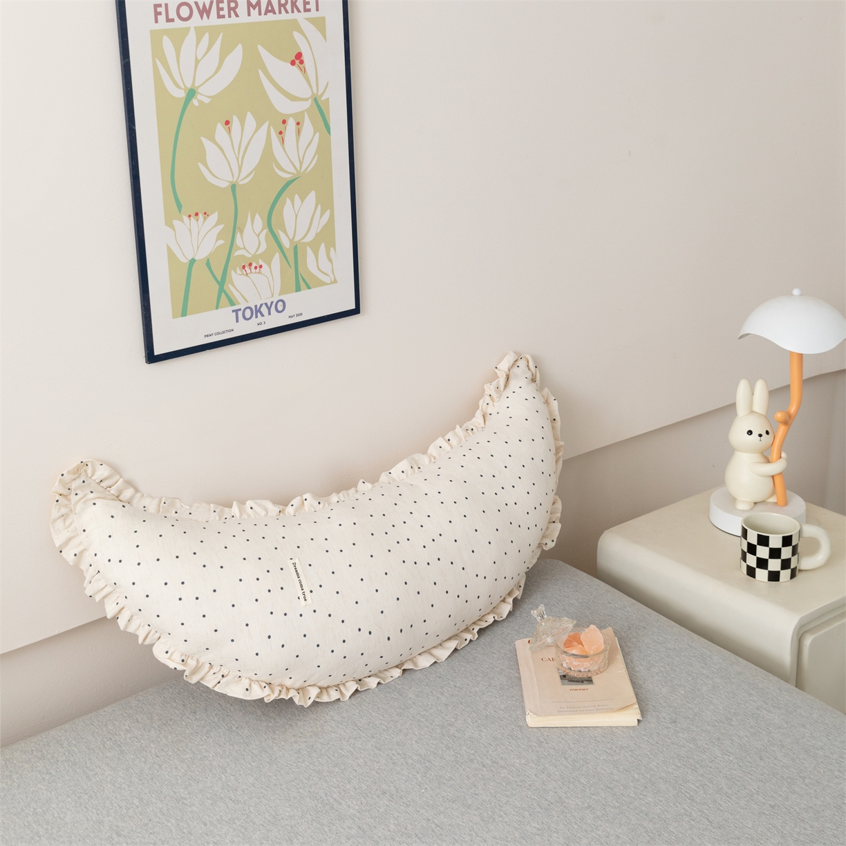 91家纺网 家纺一手货源 找家纺 （总）卓昌枕芯 2025新款棉麻月亮抱枕孕妇枕夹腿抱枕月亮枕头枕芯