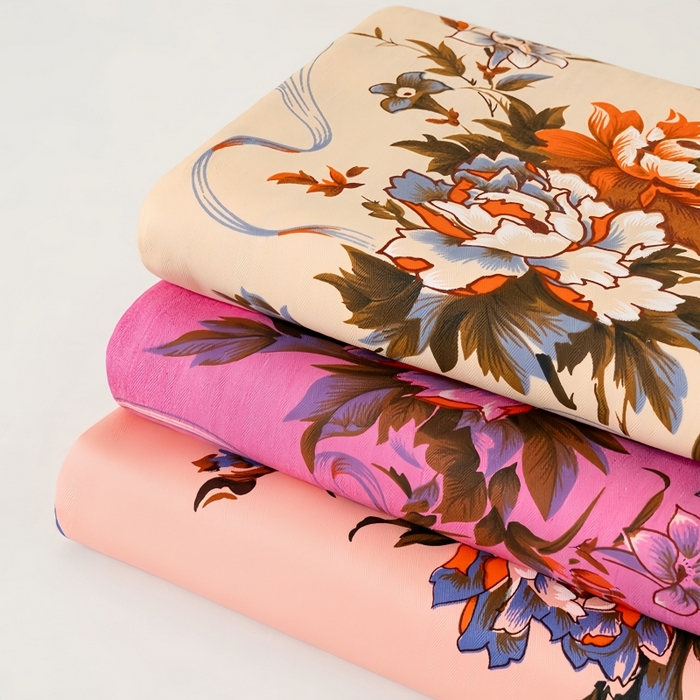 91家纺网 家纺一手货源 找家纺 （总）居美良品 2025新款老上海国民人字纹凤穿牡丹床单