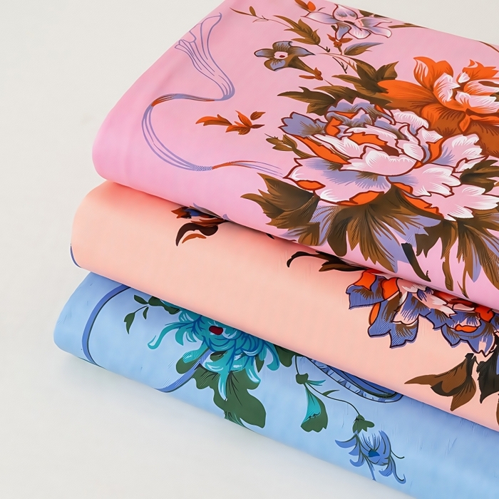 91家纺网 家纺一手货源 找家纺 （总）居美良品 2025新款老上海国民人字纹凤穿牡丹床单