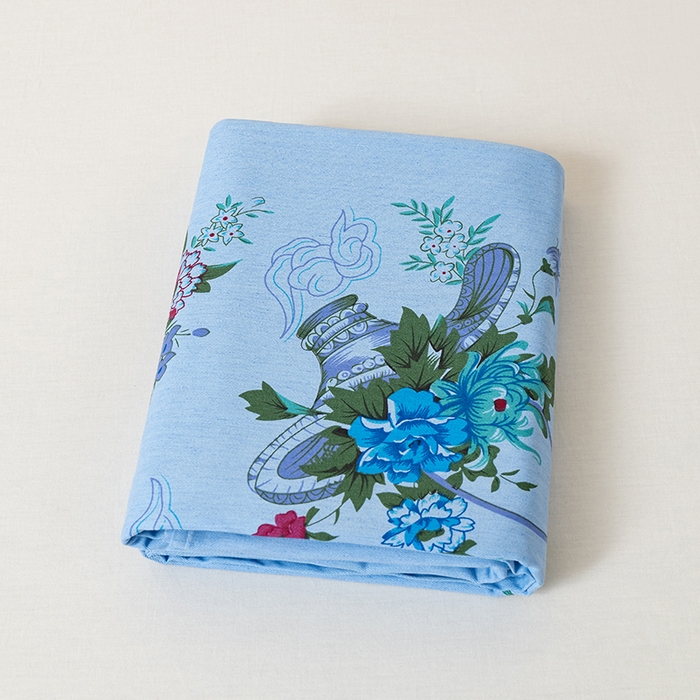 91家纺网 家纺一手货源 找家纺 （总）居美良品 2025新款老上海国民人字纹凤穿牡丹床单