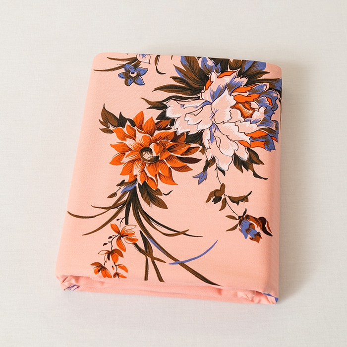 91家纺网 家纺一手货源 找家纺 （总）居美良品 2025新款老上海国民人字纹凤穿牡丹床单