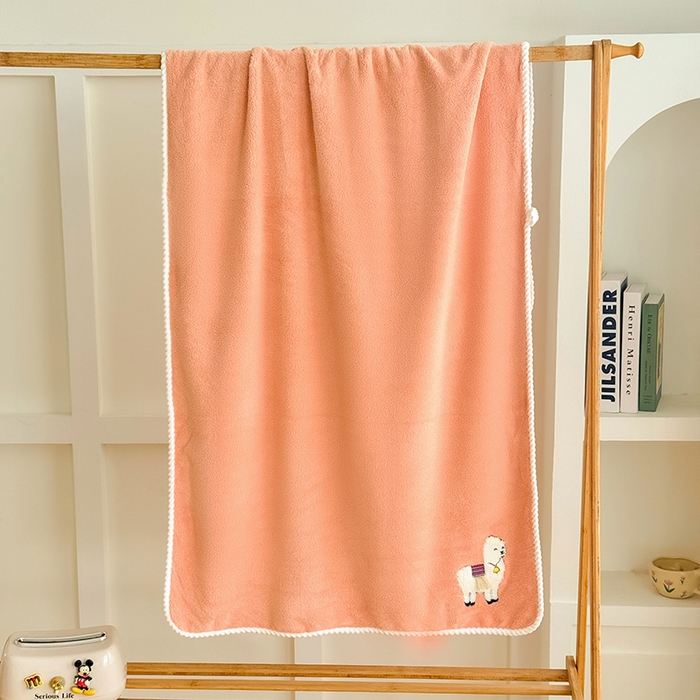 （总）棠薇家纺 2025新款强吸水浴巾超细纤维速干浴巾加厚浴巾套巾擦身-羊驼