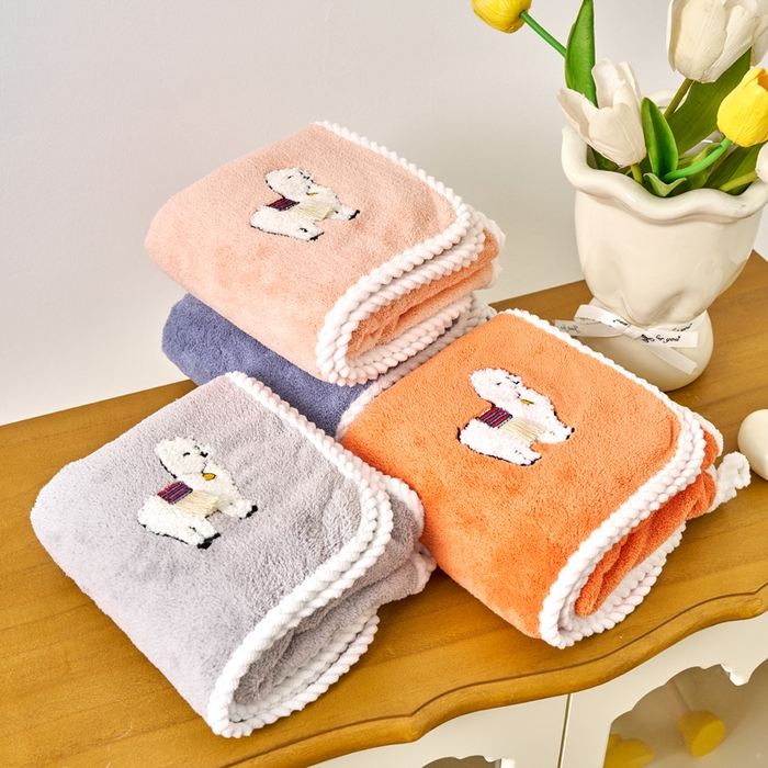 91家纺网 家纺一手货源 找家纺 棠薇家纺 2025新款强吸水浴巾超细纤维速干浴巾加厚浴巾套巾擦身-羊驼 羊驼灰 毛巾75*35浴巾140*701浴巾+2毛巾