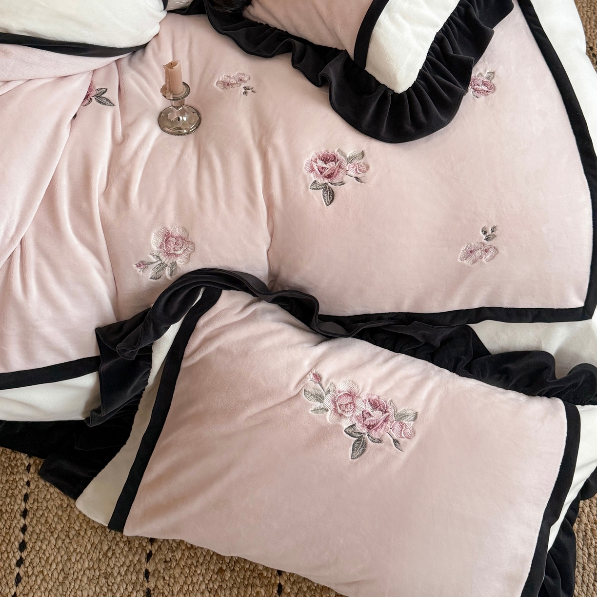 91家纺网 家纺一手货源 找家纺 （总）MIU缪家居 2025新款秋冬牛奶绒四件套托斯卡纳